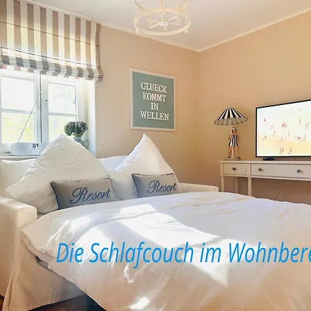 Idyllische Strandwohnung In Zingst, 50m Zum Strand, Traumhafte Lage, Liebevolle Einrichtung Apartment Zingst